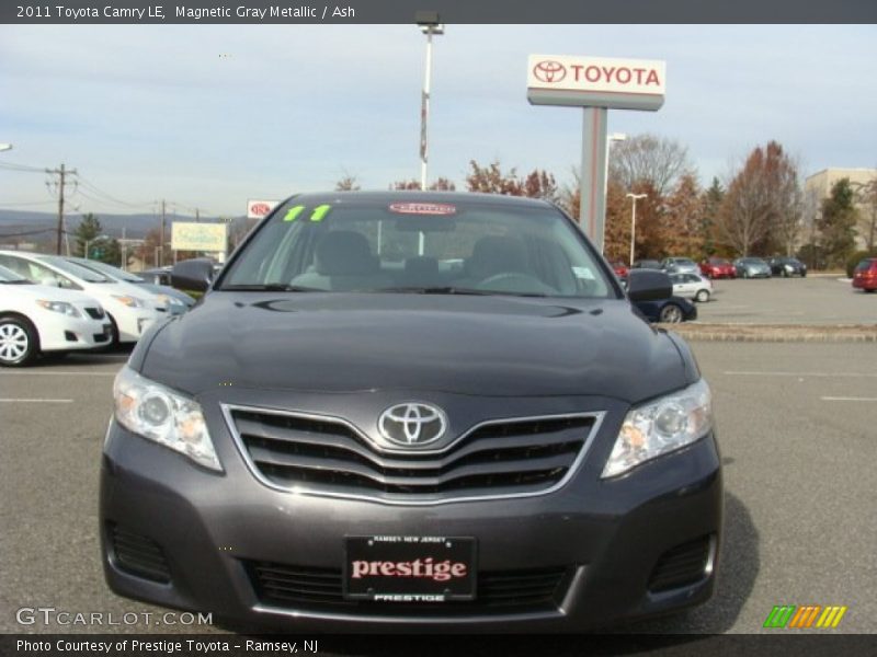 Magnetic Gray Metallic / Ash 2011 Toyota Camry LE