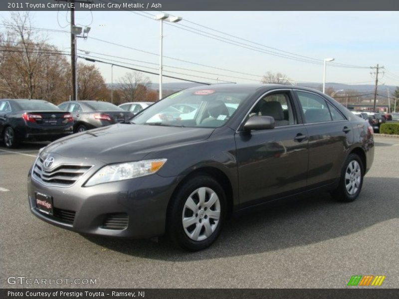 Magnetic Gray Metallic / Ash 2011 Toyota Camry LE