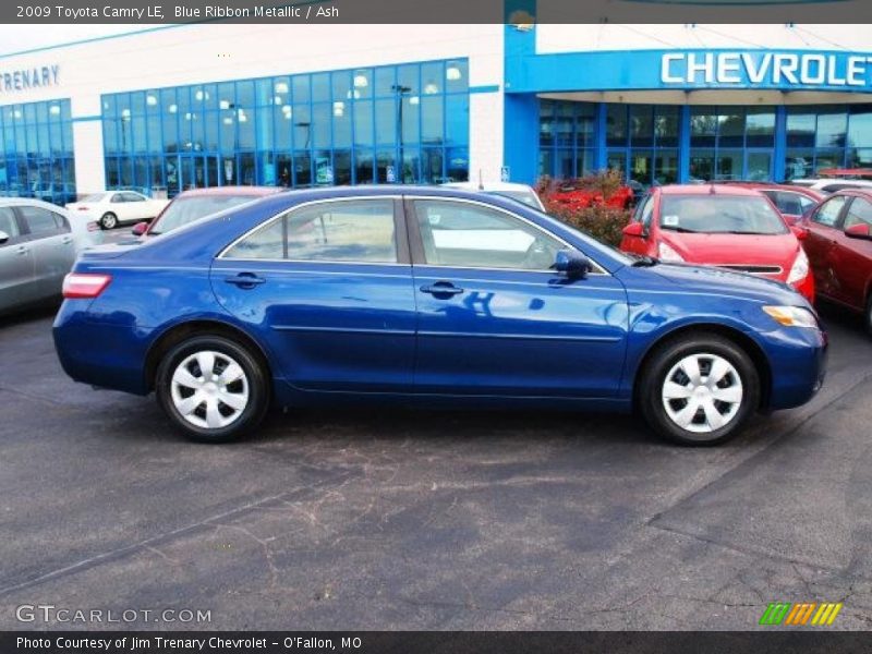 Blue Ribbon Metallic / Ash 2009 Toyota Camry LE