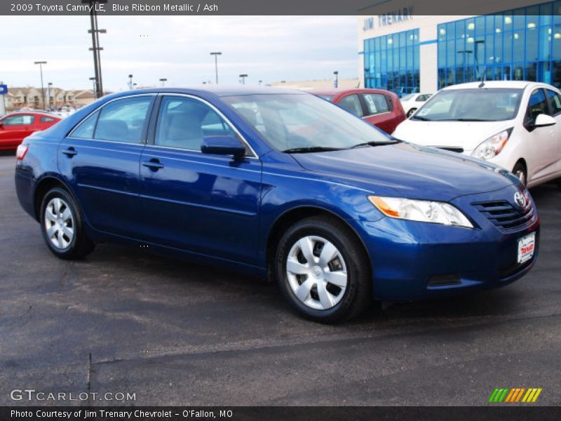 Blue Ribbon Metallic / Ash 2009 Toyota Camry LE