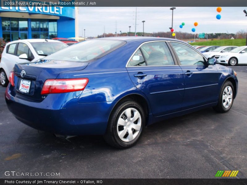 Blue Ribbon Metallic / Ash 2009 Toyota Camry LE
