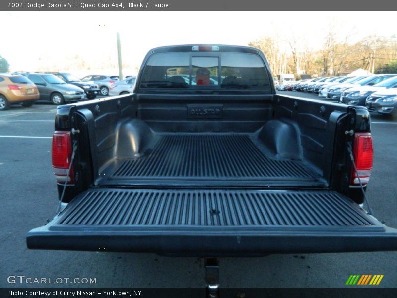Black / Taupe 2002 Dodge Dakota SLT Quad Cab 4x4
