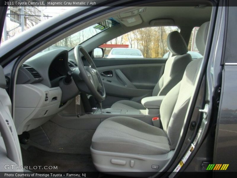 Magnetic Gray Metallic / Ash 2011 Toyota Camry LE