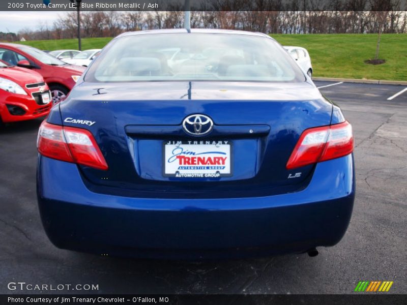 Blue Ribbon Metallic / Ash 2009 Toyota Camry LE