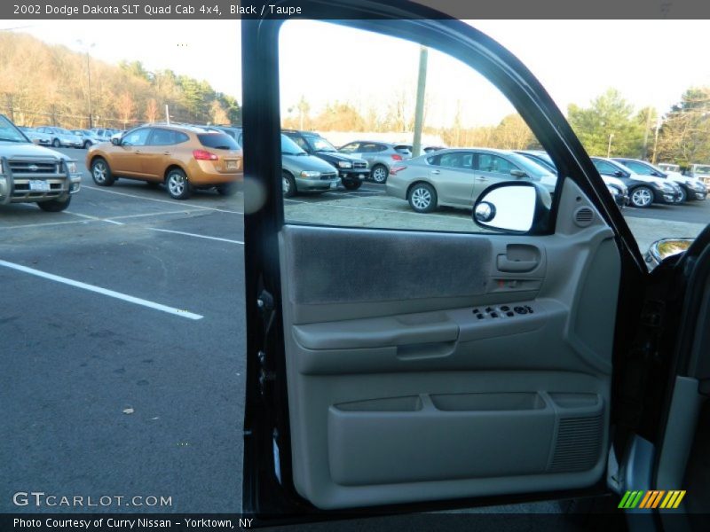 Black / Taupe 2002 Dodge Dakota SLT Quad Cab 4x4