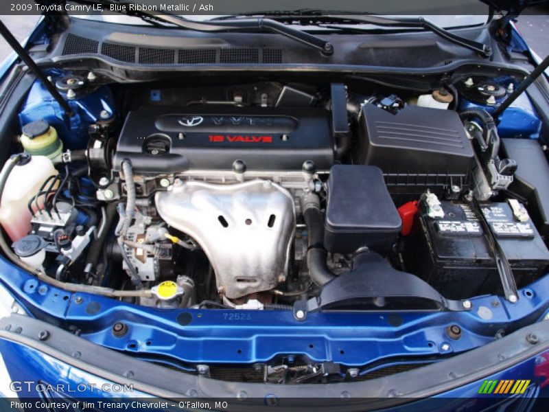 Blue Ribbon Metallic / Ash 2009 Toyota Camry LE