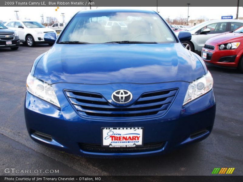 Blue Ribbon Metallic / Ash 2009 Toyota Camry LE