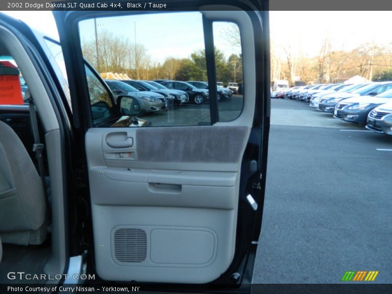 Black / Taupe 2002 Dodge Dakota SLT Quad Cab 4x4