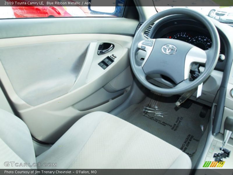Blue Ribbon Metallic / Ash 2009 Toyota Camry LE