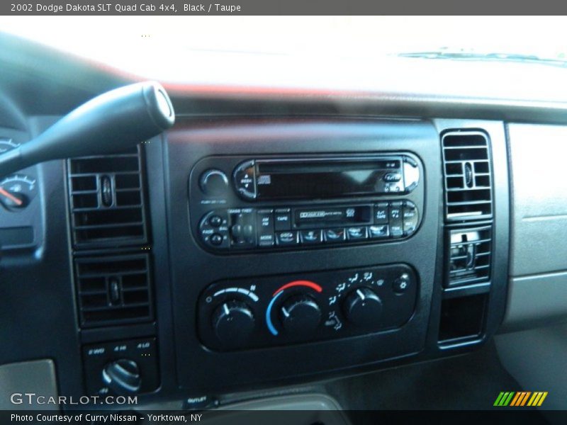 Black / Taupe 2002 Dodge Dakota SLT Quad Cab 4x4