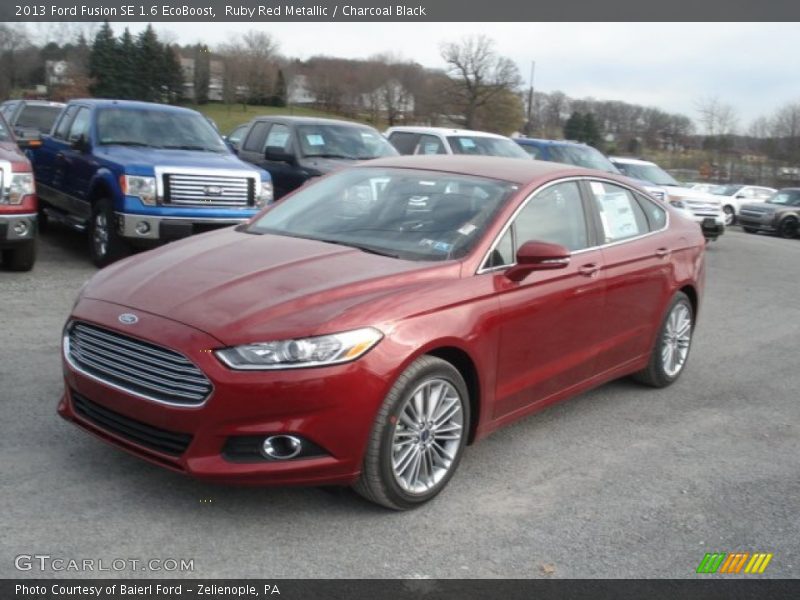 Front 3/4 View of 2013 Fusion SE 1.6 EcoBoost