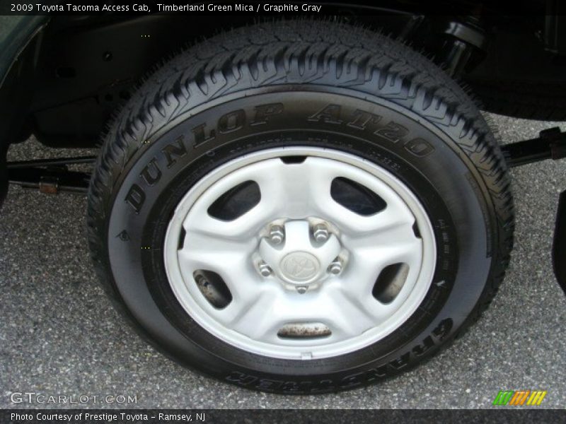 Timberland Green Mica / Graphite Gray 2009 Toyota Tacoma Access Cab