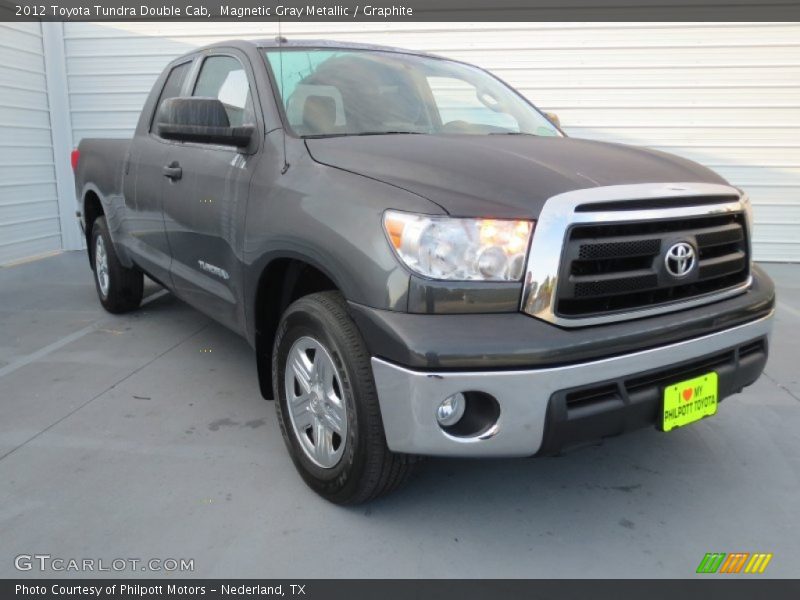 Magnetic Gray Metallic / Graphite 2012 Toyota Tundra Double Cab