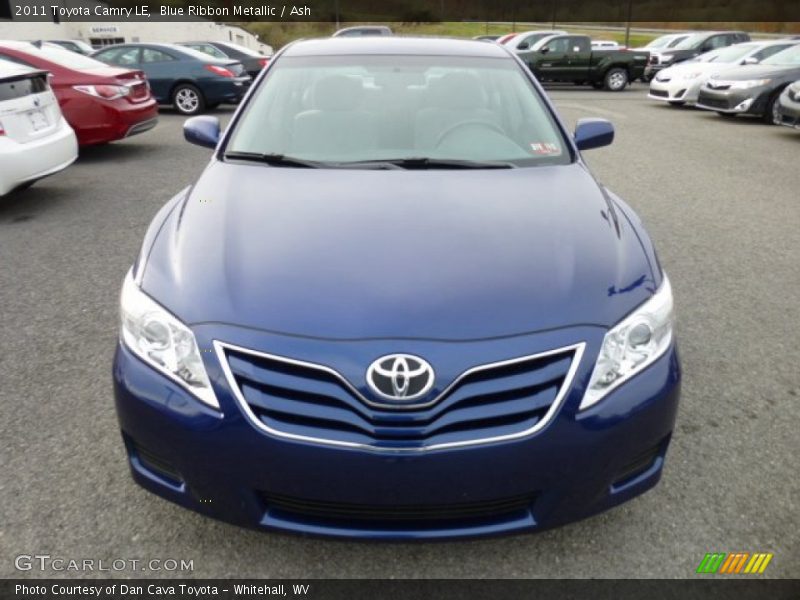 Blue Ribbon Metallic / Ash 2011 Toyota Camry LE