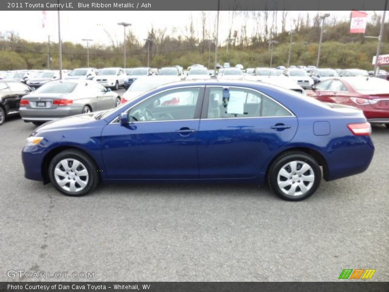 Blue Ribbon Metallic / Ash 2011 Toyota Camry LE