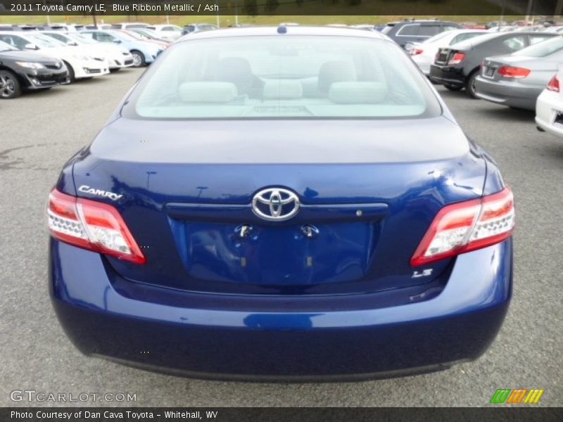 Blue Ribbon Metallic / Ash 2011 Toyota Camry LE