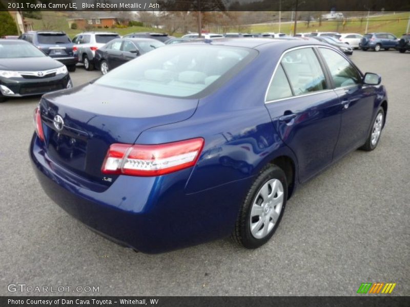 Blue Ribbon Metallic / Ash 2011 Toyota Camry LE