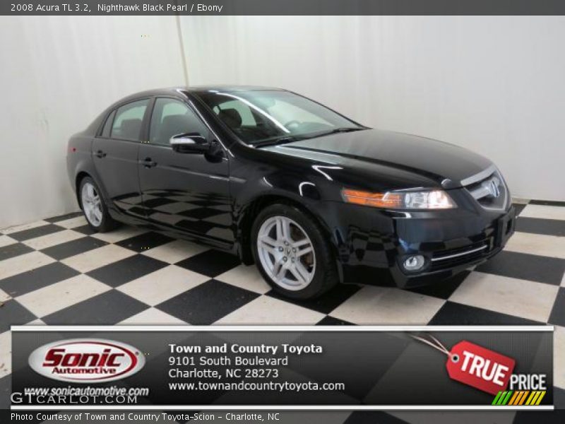Nighthawk Black Pearl / Ebony 2008 Acura TL 3.2
