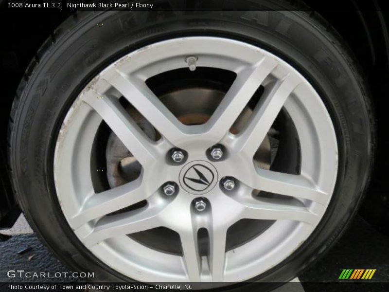 Nighthawk Black Pearl / Ebony 2008 Acura TL 3.2
