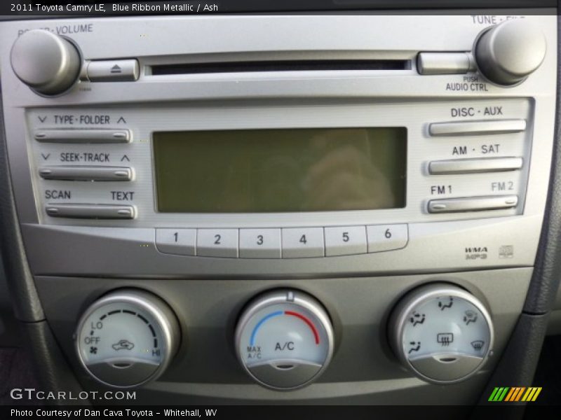 Blue Ribbon Metallic / Ash 2011 Toyota Camry LE