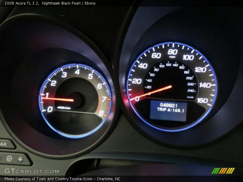 Nighthawk Black Pearl / Ebony 2008 Acura TL 3.2
