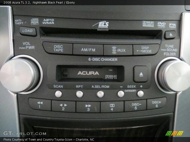 Nighthawk Black Pearl / Ebony 2008 Acura TL 3.2