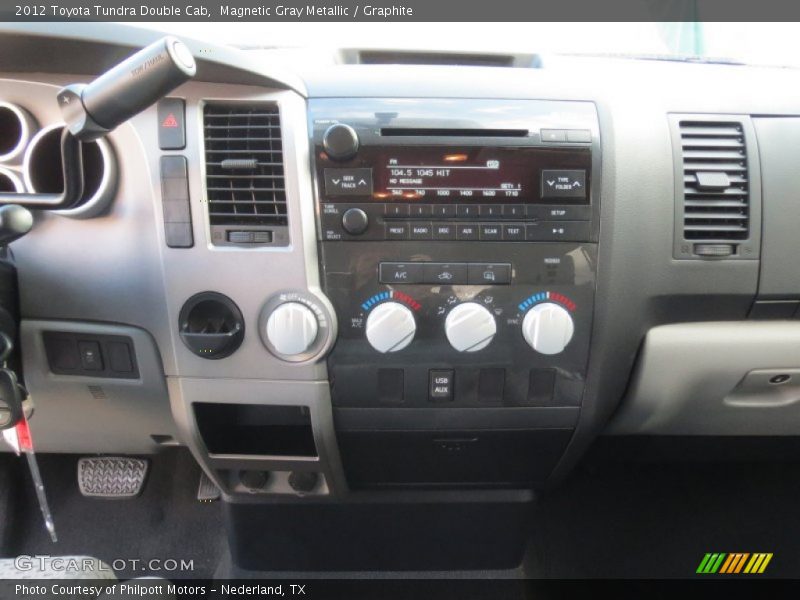 Magnetic Gray Metallic / Graphite 2012 Toyota Tundra Double Cab