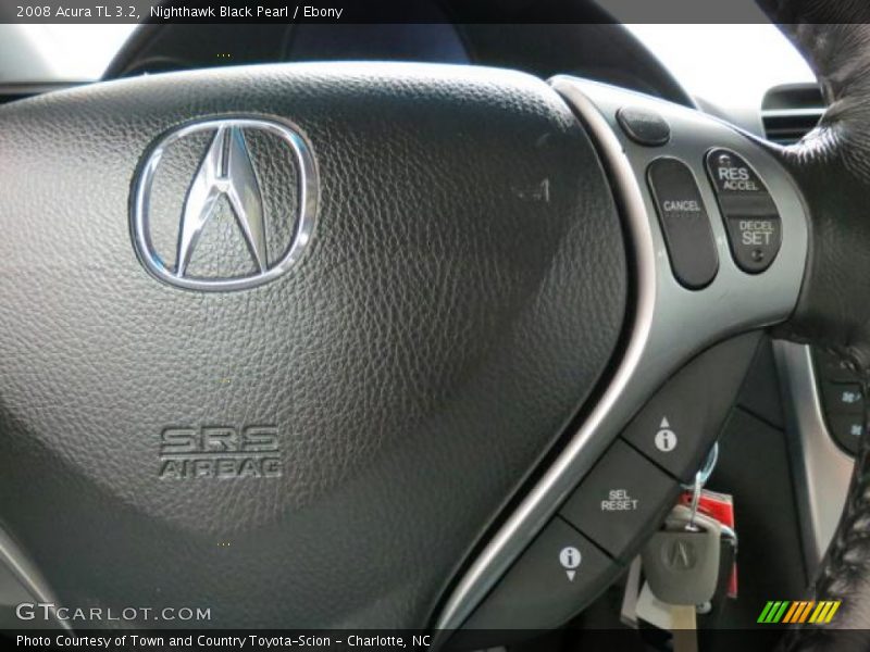 Nighthawk Black Pearl / Ebony 2008 Acura TL 3.2