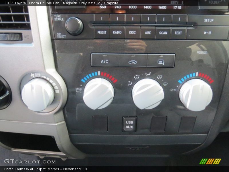 Magnetic Gray Metallic / Graphite 2012 Toyota Tundra Double Cab