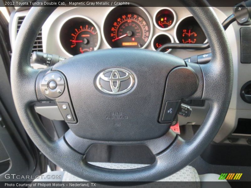 Magnetic Gray Metallic / Graphite 2012 Toyota Tundra Double Cab