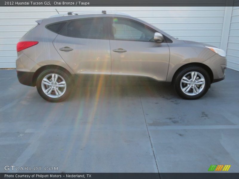 Chai Bronze / Taupe 2012 Hyundai Tucson GLS