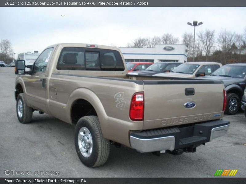  2012 F250 Super Duty XLT Regular Cab 4x4 Pale Adobe Metallic