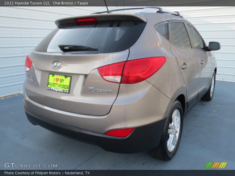 Chai Bronze / Taupe 2012 Hyundai Tucson GLS