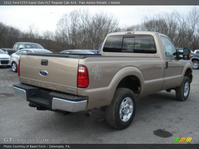 Pale Adobe Metallic / Adobe 2012 Ford F250 Super Duty XLT Regular Cab 4x4