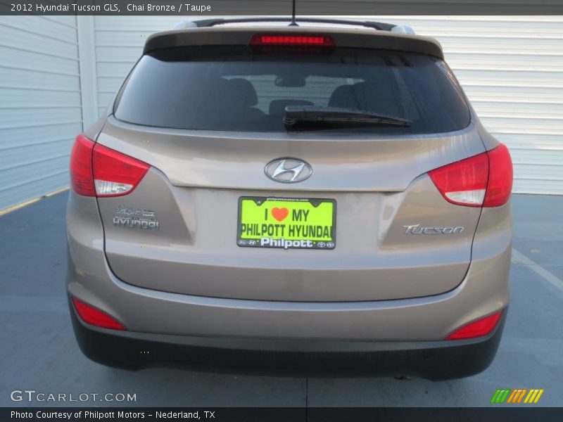 Chai Bronze / Taupe 2012 Hyundai Tucson GLS