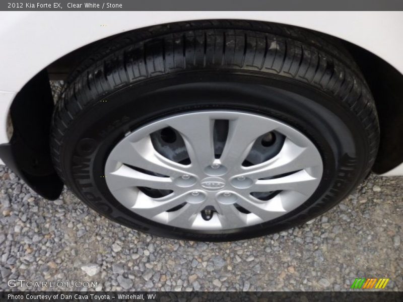 Clear White / Stone 2012 Kia Forte EX
