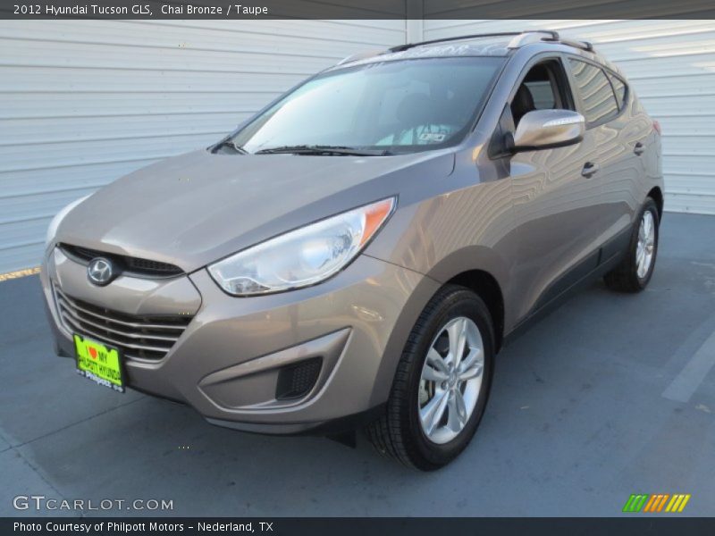 Chai Bronze / Taupe 2012 Hyundai Tucson GLS