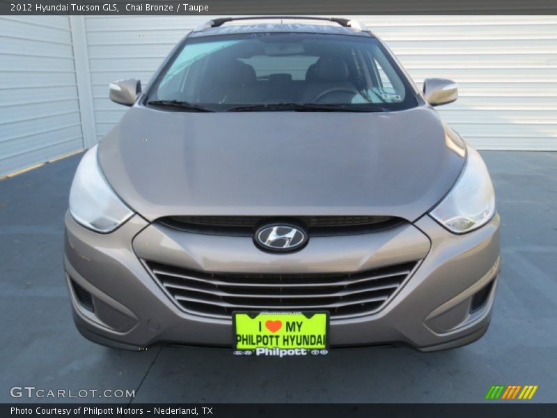 Chai Bronze / Taupe 2012 Hyundai Tucson GLS