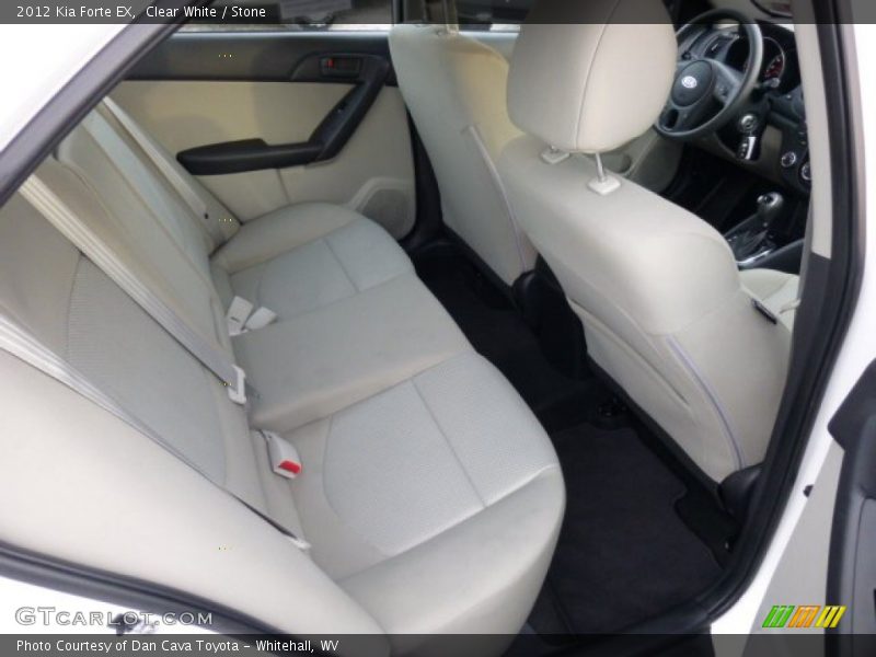 Rear Seat of 2012 Forte EX