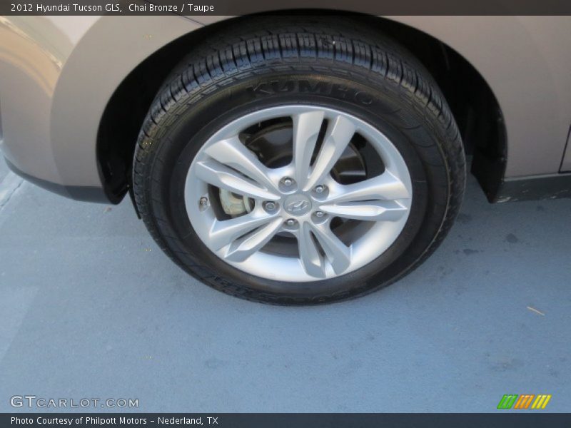 Chai Bronze / Taupe 2012 Hyundai Tucson GLS