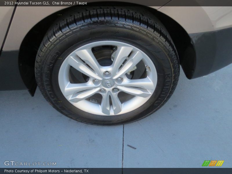Chai Bronze / Taupe 2012 Hyundai Tucson GLS