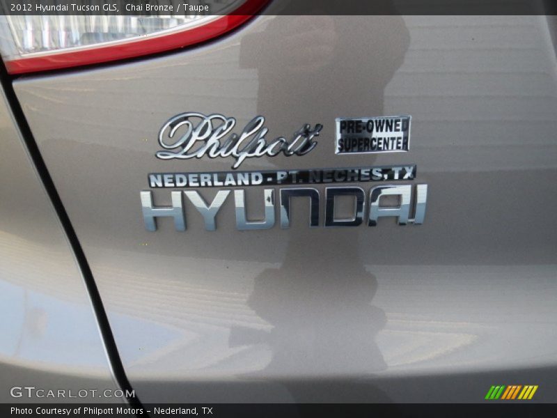Chai Bronze / Taupe 2012 Hyundai Tucson GLS
