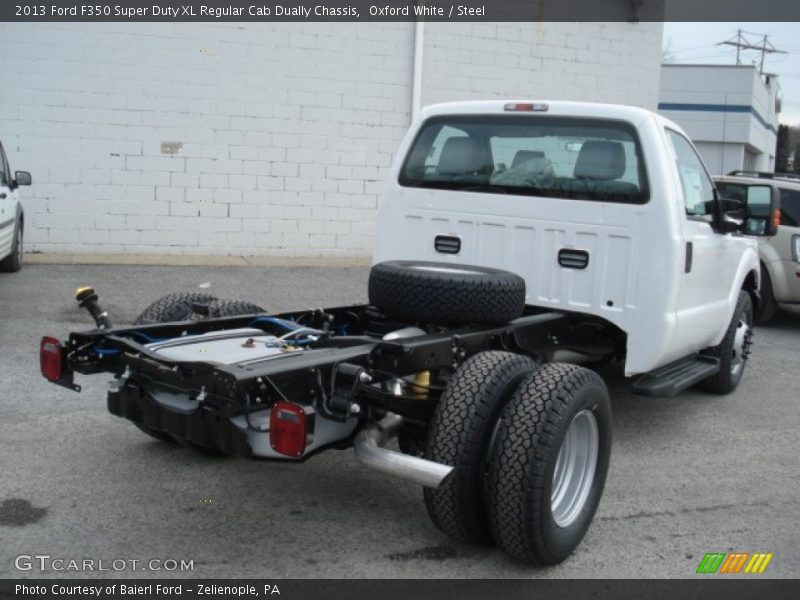  2013 F350 Super Duty XL Regular Cab Dually Chassis Oxford White