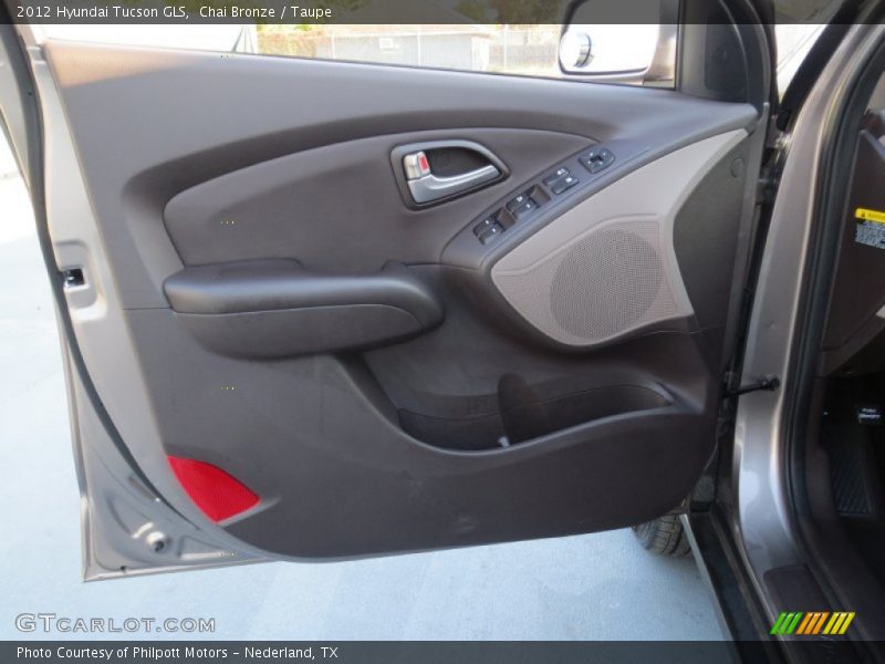 Chai Bronze / Taupe 2012 Hyundai Tucson GLS