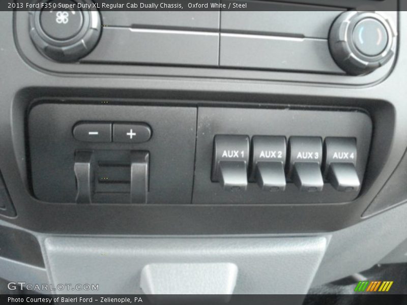 Controls of 2013 F350 Super Duty XL Regular Cab Dually Chassis