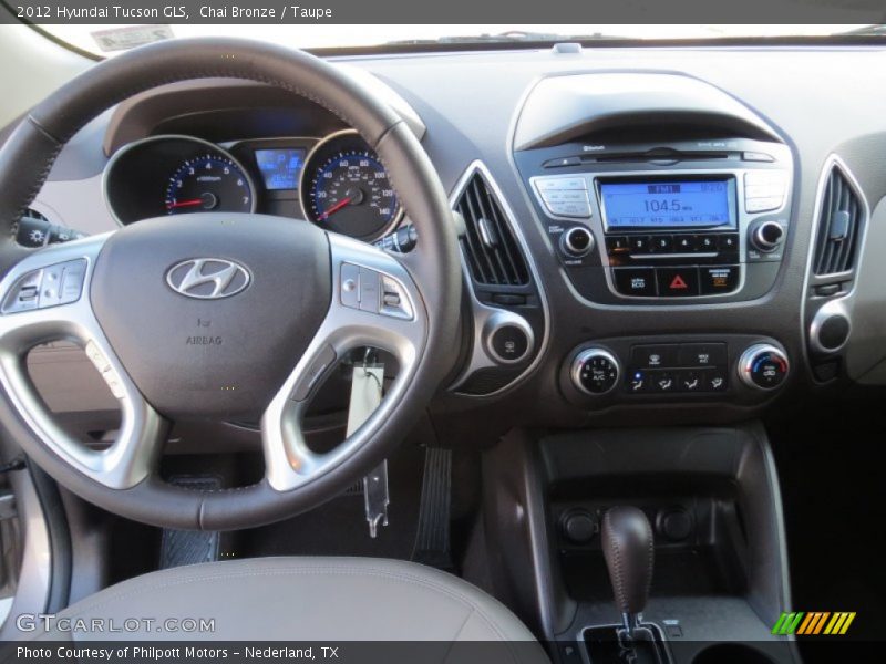 Chai Bronze / Taupe 2012 Hyundai Tucson GLS