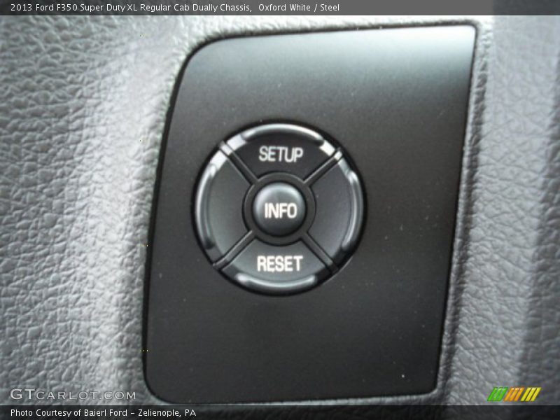 Controls of 2013 F350 Super Duty XL Regular Cab Dually Chassis