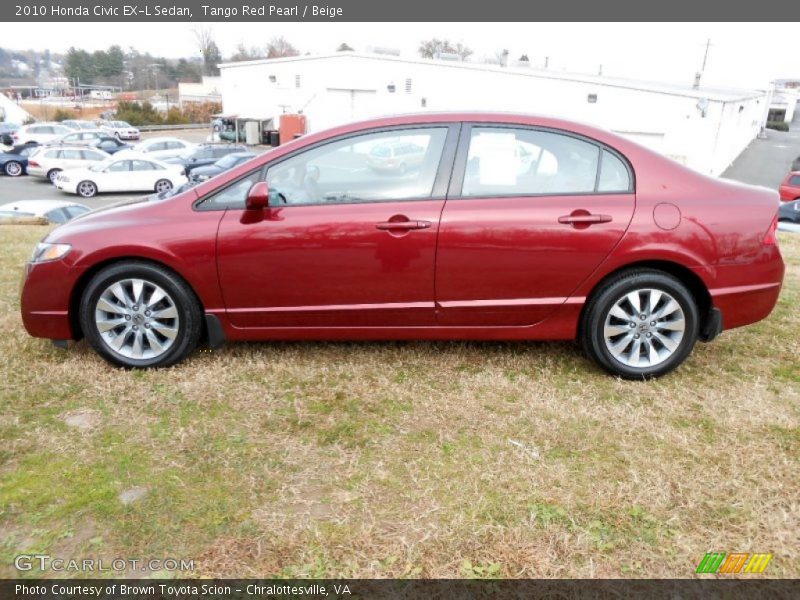  2010 Civic EX-L Sedan Tango Red Pearl