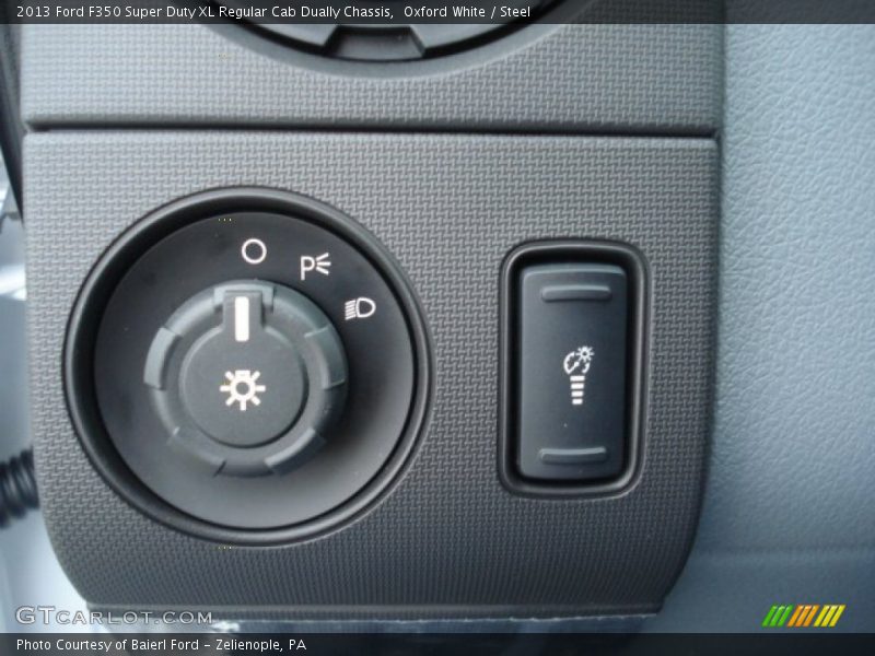 Controls of 2013 F350 Super Duty XL Regular Cab Dually Chassis