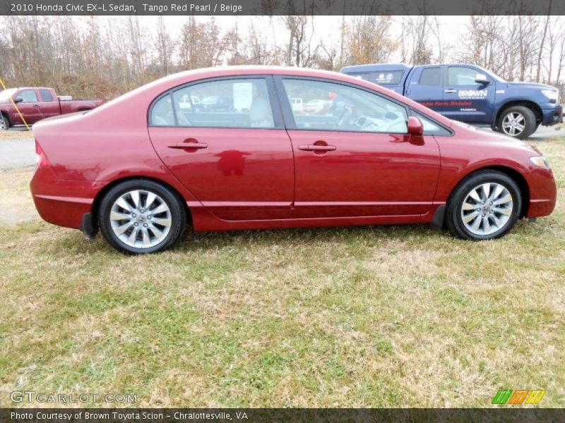  2010 Civic EX-L Sedan Tango Red Pearl
